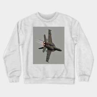 F/A-18 Super Hornet Afterburner Dusk Crewneck Sweatshirt